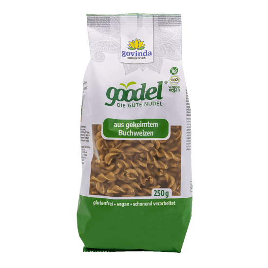 Bio Goodel gekeimter Buchweizen Fusilli, 250g