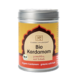 Bio Kardamom (gemahlen, mit Schale)