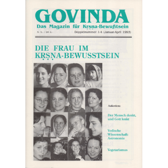 Govinda Magazin Jan-April 1993
