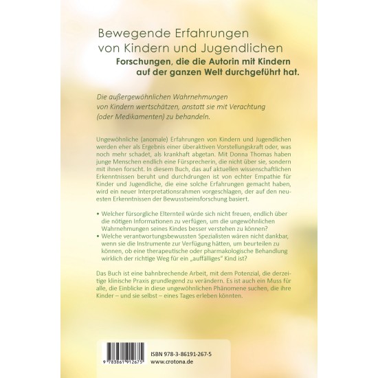 Unerklärliche Erfahrungen von Kindern, Donna Maria Thomas